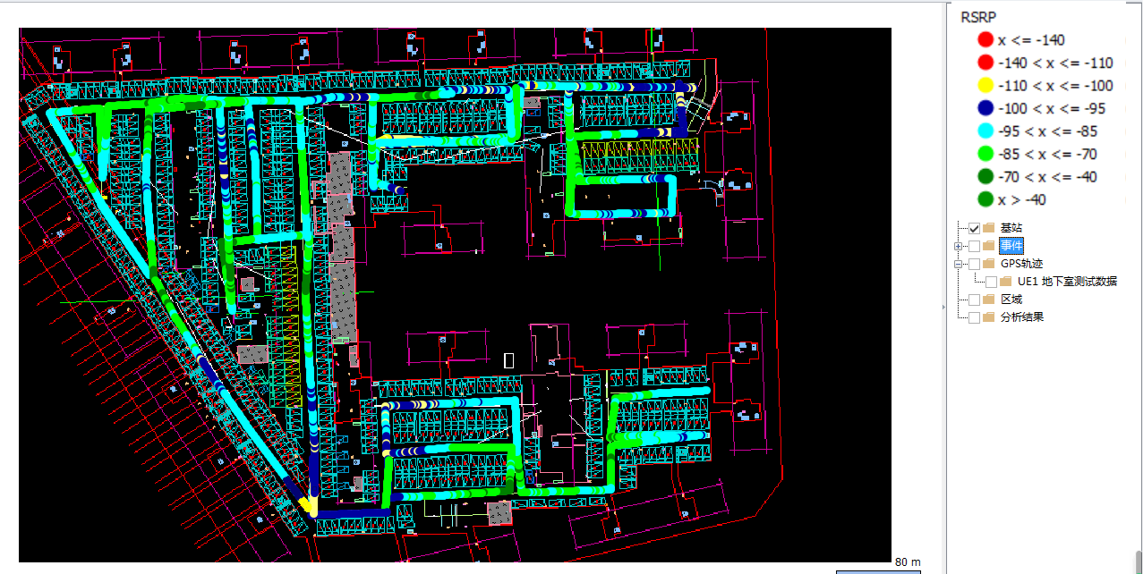 Underground parking lot in XX Community