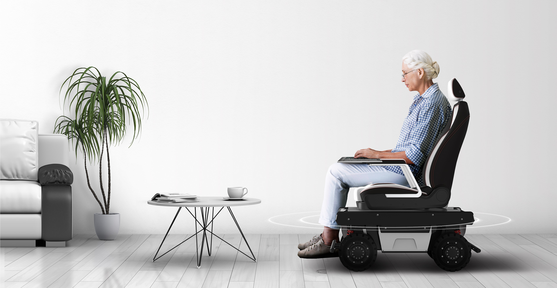 Indoor-Outdoor Narrow-space Transportation